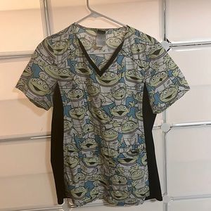 Disney Pixar Toy Story scrub top